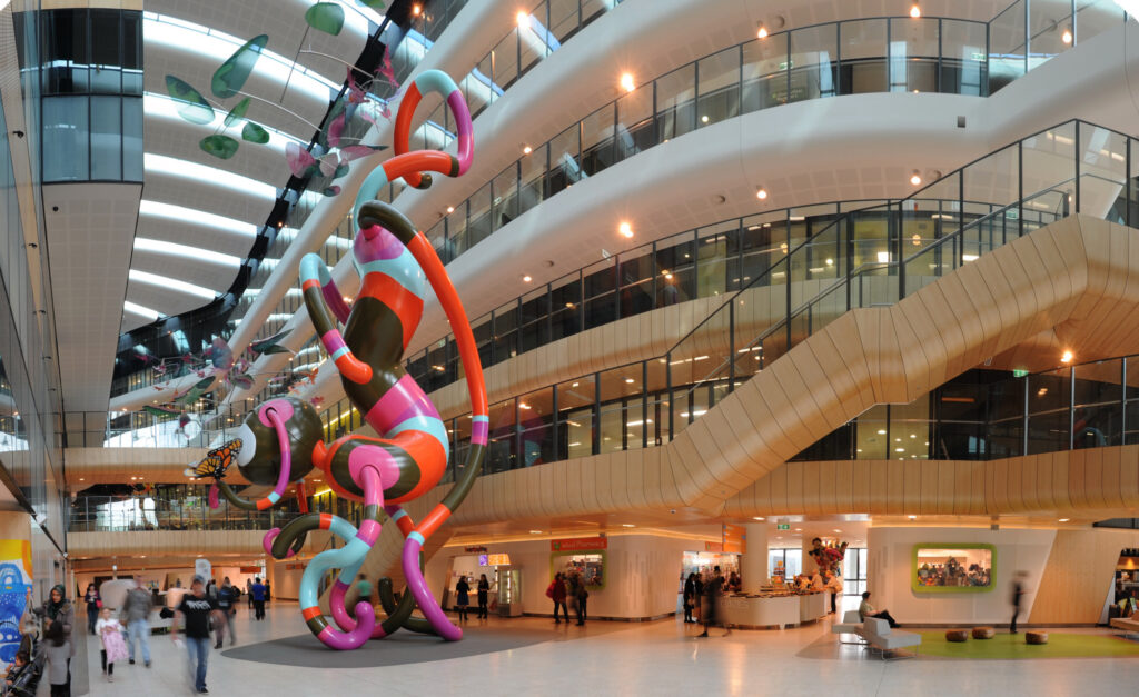 A picture of the Royal Children's Hospital.